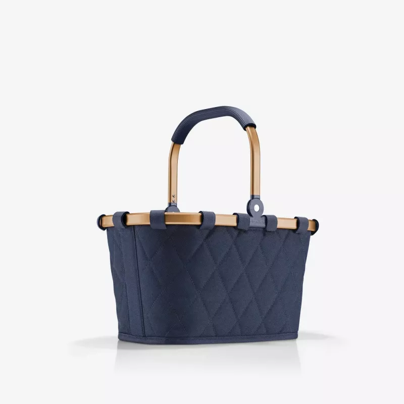 Saco carrybag XS frame rhombus midnight gold Reisenthel