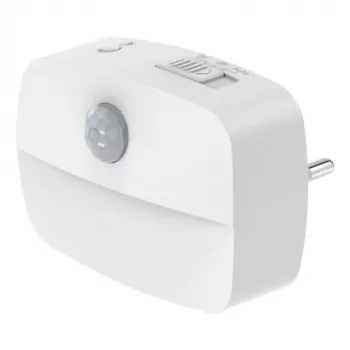 ANSMANN NL30 AC 1,5W Luz noturna LED com sensor crepuscular, branca