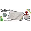 Retro Games The Spectrum White Edition - Consola ZX Spectrum HD com joystick e mais de 40 jogos pré-instalados