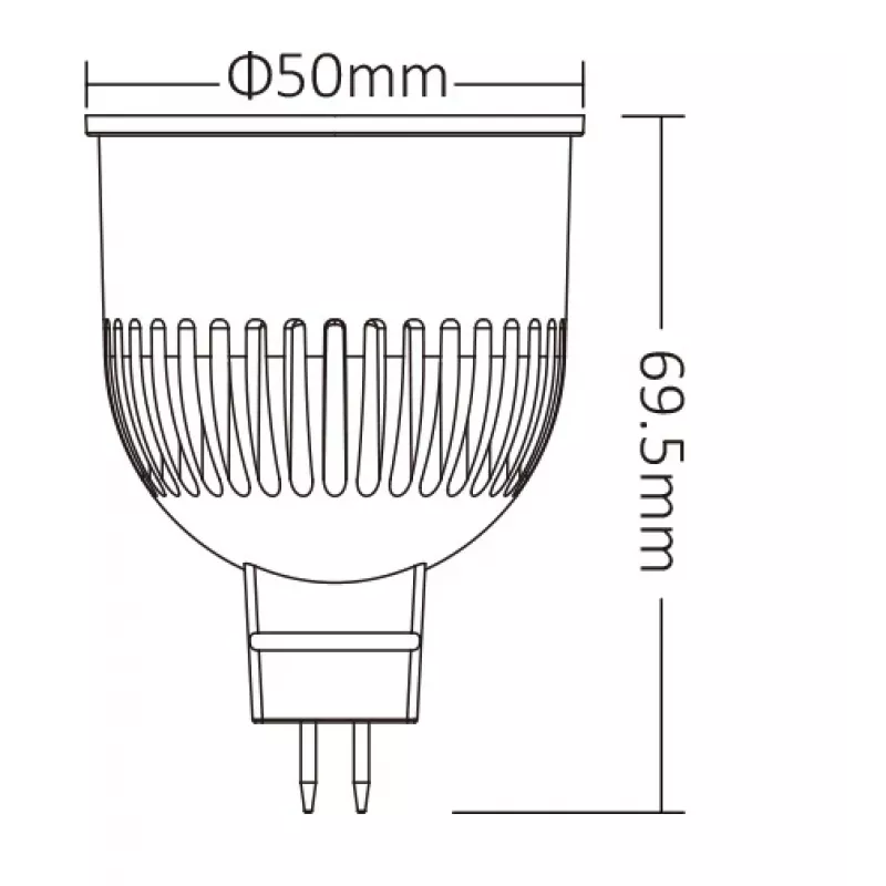 MIBOXER FUT112 LED Retrofit GU5.3/MR16 6W RGB-CCT 2,4GHz Smooth Dim Lâmpada spotlight inteligente