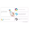MIBOXER FUT112 LED Retrofit GU5.3/MR16 6W RGB-CCT 2,4GHz Smooth Dim Lâmpada spotlight inteligente