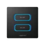 MIBOXER ESW2B Interruptor inteligente 2 canais Comando LED com WiFi e sensor de movimento 2,4 GHz e dimmer