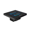MIBOXER ESW2B Interruptor inteligente 2 canais Comando LED com WiFi e sensor de movimento 2,4 GHz e dimmer