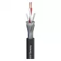 Cabo de microfone Sommer Cable SC-Primus, 2 x 0,50 mm², PVC Ø 6,7 mm, preto, ao metro (200-0151)