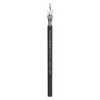 Cabo de microfone Sommer Cable SC-Primus, 2 x 0,50 mm², PVC Ø 6,7 mm, preto, ao metro (200-0151)
