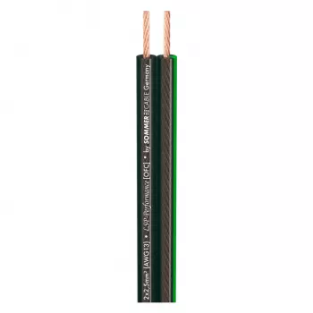 Cabo de altifalante HighEnd Sommer Cable SC-Orbit 225 MKII, 2 x 2,50 mm², PVC 10,2 x 4,8 mm, transparente (425-0151)