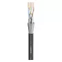 Sommer Cable SC-Mercator CAT.7 PUR cabo de rede, PUR, Ø 6,4 mm, preto, vendido ao metro (581-0071)
