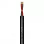 Cabo de altifalante Sommer Cable 425-0051 Meridian Mobile SP225 2x2,5 mm² PVC preto 7,0 mm