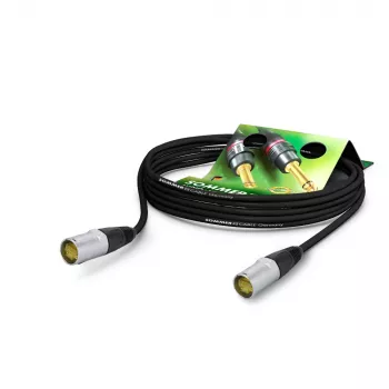 Cabo de patch de rede Sommer Cable SC-Mercator CAT.7 PUR 1 m preto