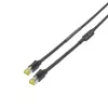 Cabo de rede Sommer Cable SC-Mercator CAT.7 PUR, 8 x 0,14 mm², RJ45 para RJ45, HIROSE, preto, 5 m (P7HS-0500-SW)