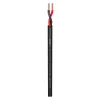 Cabo de coluna Sommer Cable 440-0051 Meridian Mobile SP240 2 x 4,0 mm² - Preto - ao metro