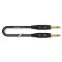 Cabo para instrumentos Sommer Cable SC-Spirit LLX 3,0 m - Preto - HICON jack TS mono