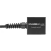 Adaptador de áudio com ficha de coluna Sommer Cable SPY-N153, reto, antracite