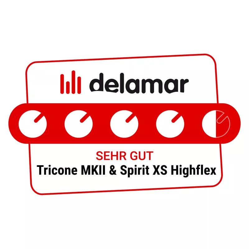 Cabo para instrumentos Sommer Cable Tricone MKII, 1 x 0,22 mm², ficha jack mono de 6,3 mm para ficha jack mono de 6,3 mm, HICON, preto, 3 m (TRWT-0300-SW)
