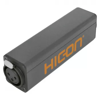 Adaptador divisor Sommer Cable HICON com transformador 1:1, conector fêmea XLR de 3 pinos para ficha XLR macho de 3 pinos (HI-TFO-004)