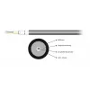 EFB Elektronik INFRALAN U-DQ(ZN)BH 48E 9/125µm G657A LSZH preto CPR Eca