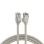 Cabo patch RJ45 EFB Elektronik Cat.6A U/FTP TPE 4mm Ultraflex cinzento 3 m