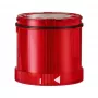 WERMA KombiSIGN 71 elemento de sinalização luminosa - vermelho - LED - 24 V AC/DC - IP65 - 50.000 h - policarbonato