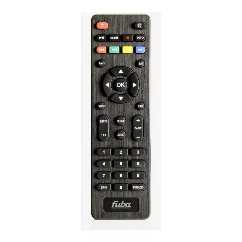 FUBA ODS 350 preto recetor de satélite digital DVB-S/S2 HDTV PVR-ready