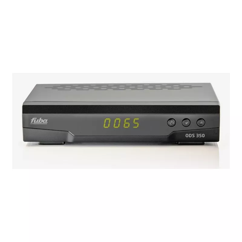 FUBA ODS 350 preto recetor de satélite digital DVB-S/S2 HDTV PVR-ready
