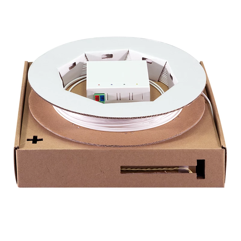 LogiLink FB2LC40 caixa de terminação FTTH com cabo drop de 40m, 1x LC/APC, branco