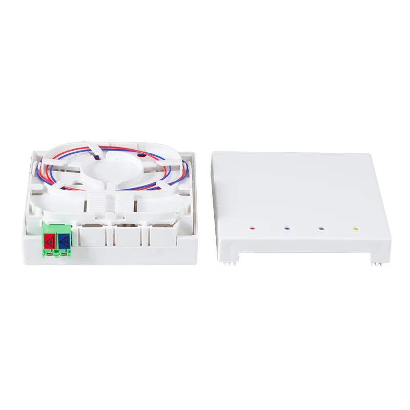 LogiLink FB2LC40 caixa de terminação FTTH com cabo drop de 40m, 1x LC/APC, branco