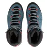 SALEWA sapatos Alp Trainer 2 Mid GTX mulher - Java Blue / Fluo Coral - UK 5.5 (EU 38.5)