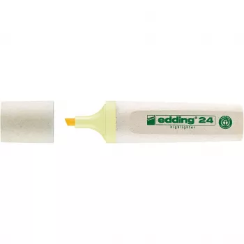 EDDING EcoLine 24 marcador de texto amarelo pastel