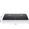MEDION LIFE placa de indução dupla MD18493 (preto, 3500 Watt, 2x 20 cm)