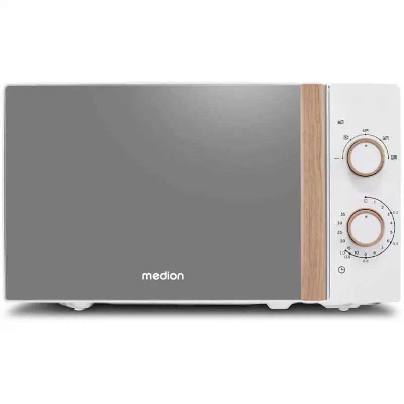 Medion Life MD 10596 micro-ondas simples, 20 L, 700 W, branco