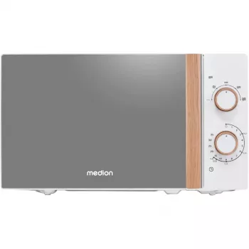 Medion Life MD 10596 micro-ondas simples, 20 L, 700 W, branco