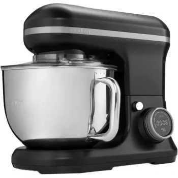 MEDION LIFE robot de cozinha digital MD18420 (preto, 1200 W, tigela de 5 L, incl. tigela para gelo)