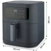 MEDION Life MD 11740 E40 XL fritadeira de ar quente, cinzento, 2150 W, cesto de 5,2 L
