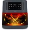 MEDION Life MD 11740 E40 XL fritadeira de ar quente, cinzento, 2150 W, cesto de 5,2 L