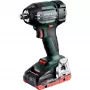 METABO SSW 18 LTX 550 BL aparafusadora de impacto sem fio 18V (verde/preto, 2x LiHD 4,0Ah, em Metabox)