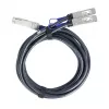 Cabo breakout direct attach passivo 200Gb/s QSFP56 para 2x100Gb/s QSFP56 BlueOptics NVIDIA 980-9I39E-00H001 BlueLAN, 1 metro
