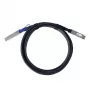 BlueOptics Fortinet FN-CABLE-QSFPDD-DAC-02 Compatível BlueLAN BL292901X2M26 Cabo de Cobre QSFP-DD Direct Attach, 400GBASE-CR4, 26 AWG, 2 metros