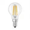 Osram LED Classic P 40 Filament 3.4W 827 Transparente E14 Lâmpada LED, Mini Globe