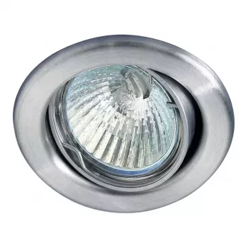 BRUMBERG 01-71018 NV projetor de encastrar 50W GX5.3, ferro fundido, cromado, orientável