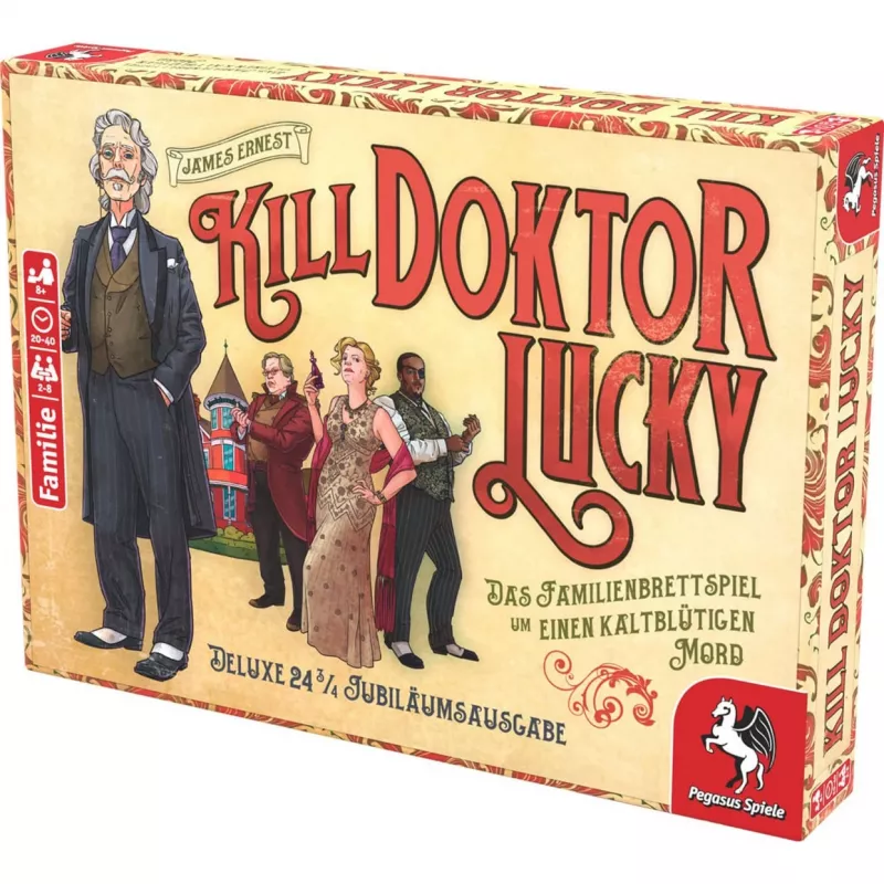 PEGASUS Kill Doktor Lucky jogo de tabuleiro
