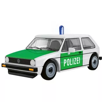 COBI 24642 Volkswagen Golf (1974) Polizei conjunto de construção, 1:35, branco