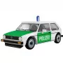COBI 24642 Volkswagen Golf (1974) Polizei conjunto de construção, 1:35, branco