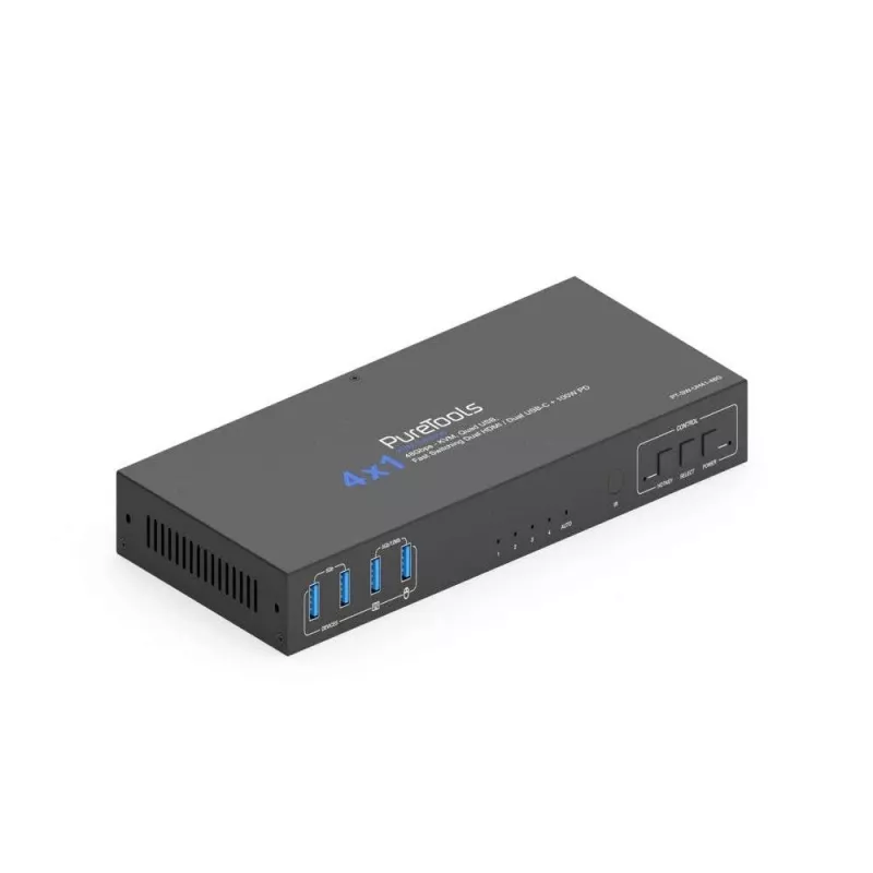 PureLink Comutador KVM USB-C HDMI 48G 4x1
