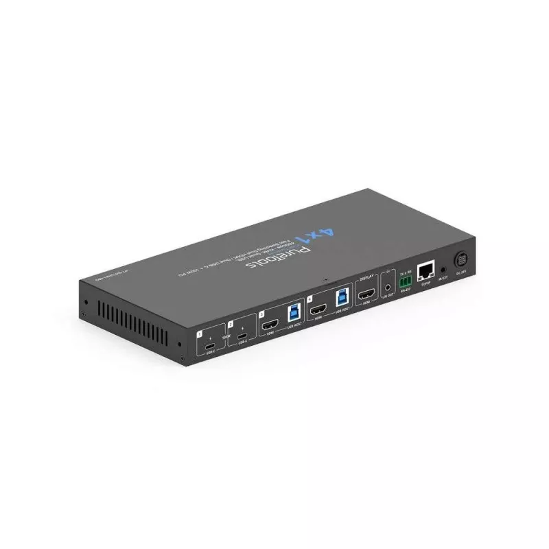 PureLink Comutador KVM USB-C HDMI 48G 4x1