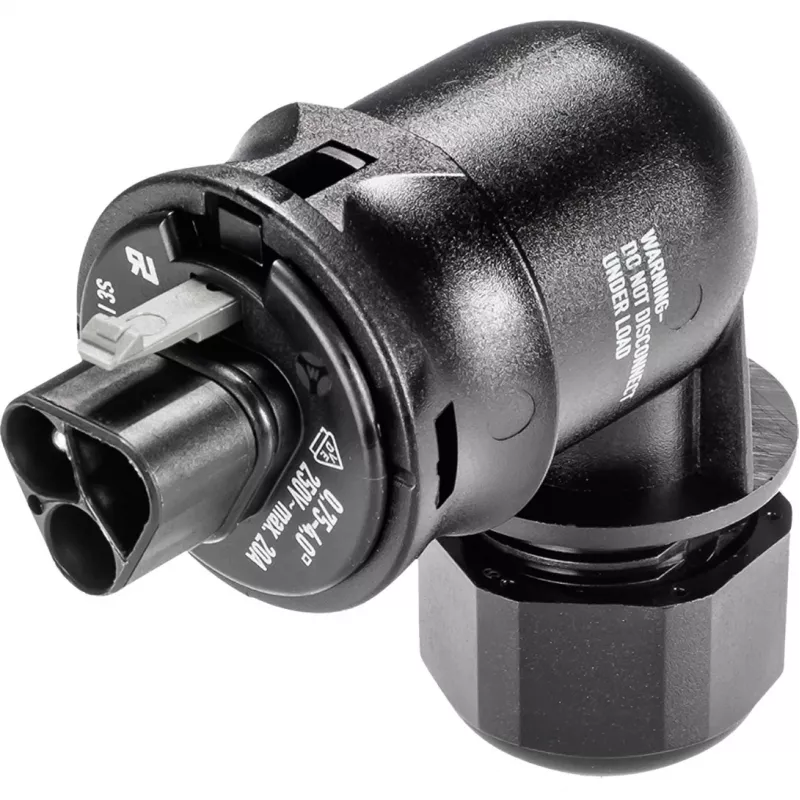 PRIWATT Cabo Wieland 10 metros Preto (0% IVA, conector fêmea Betteri > ficha Wieland)