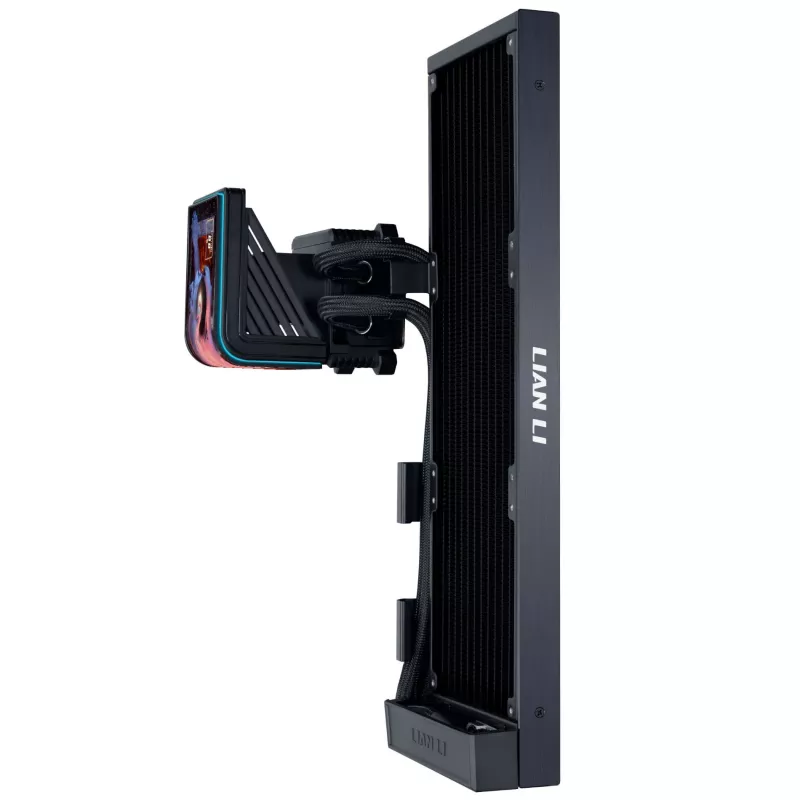 Lian Li HydroShift II OLED Curved 360 Fanless Refrigeração Líquida AIO para CPU, 360 mm, Ecrã OLED - Preto