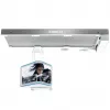 Lian Li HydroShift II OLED Curved 360 Fanless Refrigeração Líquida AIO para CPU, 360 mm Radiador, Ecrã OLED - Branco