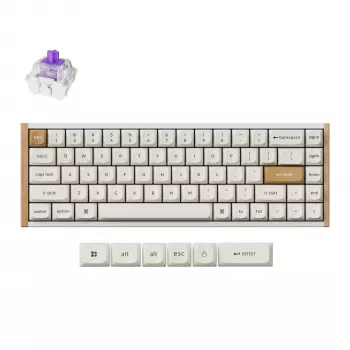 Keychron K6H-Q1 65% Magnético Branco