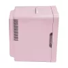 ELLE Home ESDAF01PUEU Mini Frigorífico com Espelho de Maquilhagem LED 6L Lilás