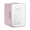 ELLE Home ESDAF01PUEU Mini Frigorífico com Espelho de Maquilhagem LED 6L Lilás